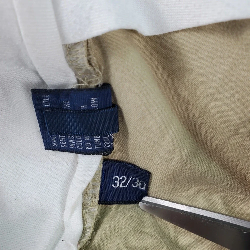 Polo Golf Ralph Lauren Mens Tan‎ Cotton Twill Stretch Chino Pants 32x29 Khaki